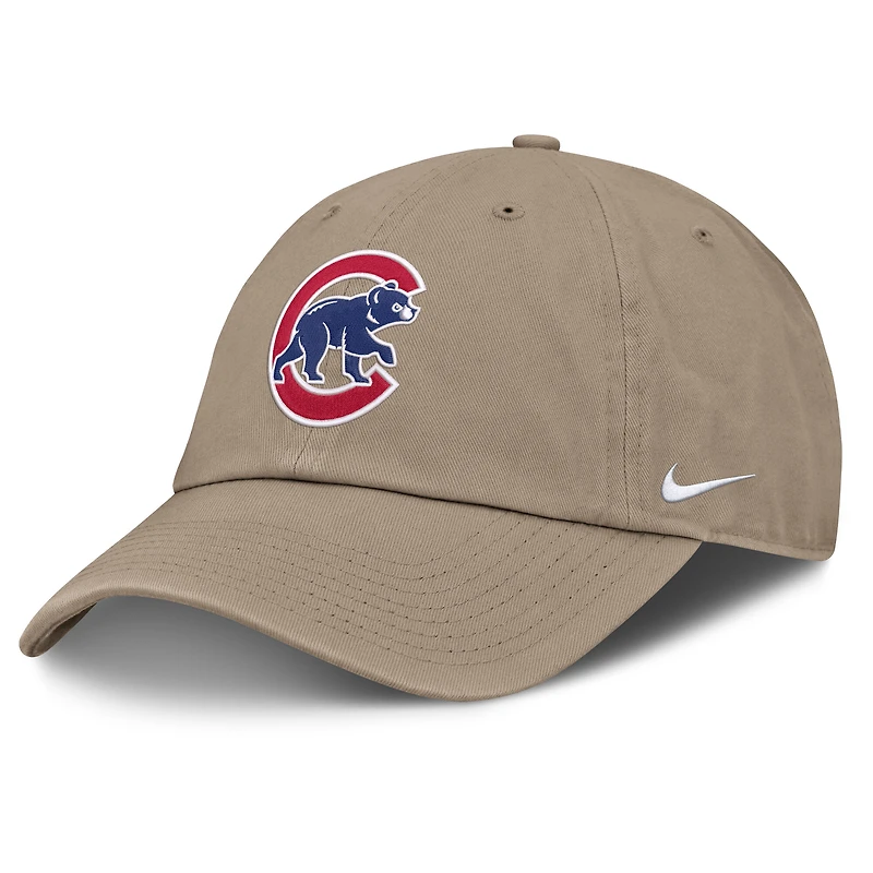 Men's Nike Khaki Chicago Cubs Celebrating America's 250th Club Adjustable Hat