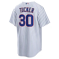 Men's Nike Kyle Tucker White Chicago Cubs Home Replica Player Jersey