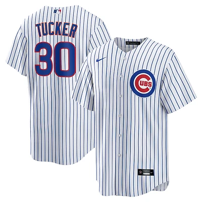 Men's Nike Kyle Tucker White Chicago Cubs Home Replica Player Jersey