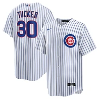 Men's Nike Kyle Tucker White Chicago Cubs Home Replica Player Jersey