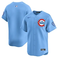 Maillot Nike bleu clair des Chicago Cubs pour homme, édition limitée alternative