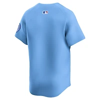 Maillot Nike bleu clair des Chicago Cubs pour homme, édition limitée alternative