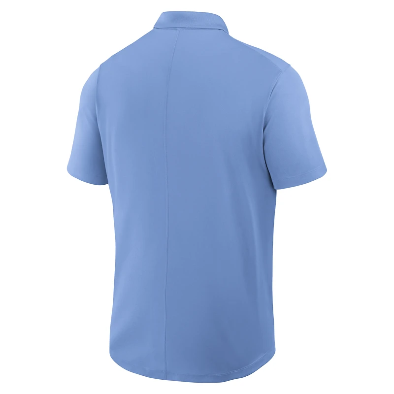 Polo Nike Dri-FIT alternatif Victory bleu clair des Chicago Cubs pour homme
