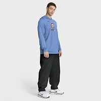 Men's Nike Royal Chicago Cubs Authentic Collection Dri-FIT Long Sleeve Hooded T-Shirt