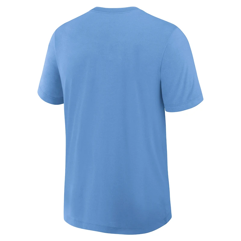 Men's Nike Royal Chicago Cubs Authentic Collection Early Work Tri-Blend Dri-FIT T-Shirt