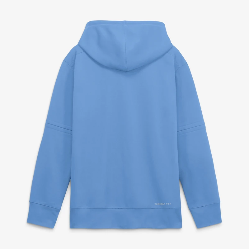 Sweat à capuche Nike Therma-FIT Authentic Collection Royal Chicago Cubs pour homme