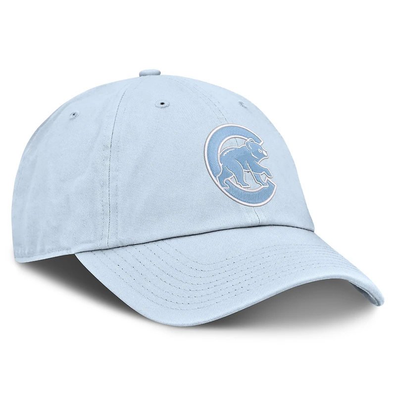 Casquette ajustable Nike bleu clair Chicago Cubs Club pour homme