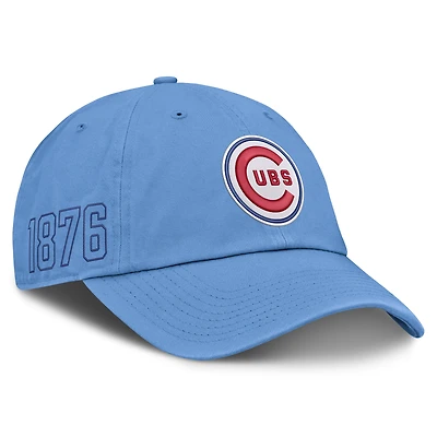 Casquette ajustable Nike bleu clair Chicago Cubs Cooperstown Club pour homme