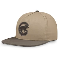 Casquette ajustable Nike Chicago Cubs Statement marron clair pour homme