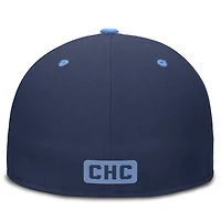 Casquette ajustée Nike Chicago Cubs City Connect True pour homme, bleu marine/bleu clair