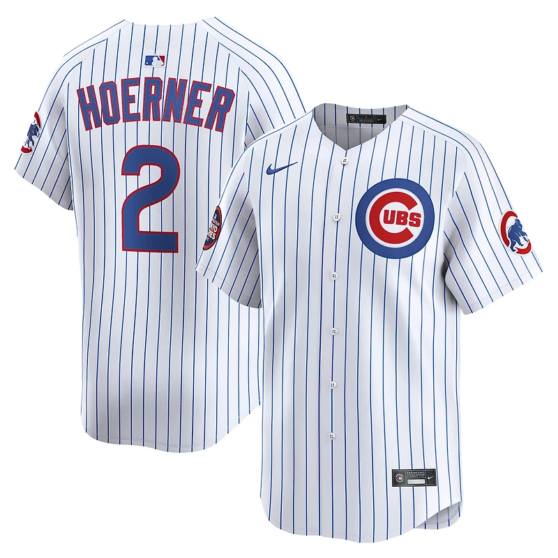 Maillot de joueur Nike Nico Hoerner pour homme, édition limitée, Chicago Cubs 2025 MLB World Tour: Tokyo Series, blanc