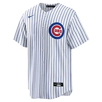 Maillot Nike Nico Hoerner blanc réplique des Chicago Cubs pour homme
