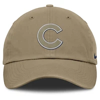 Casquette ajustable Nike Olive Chicago Cubs Club pour homme