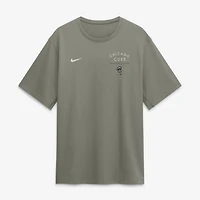 T-shirt Nike Chicago Cubs Statement Dri-FIT Primary pour homme, couleur olive