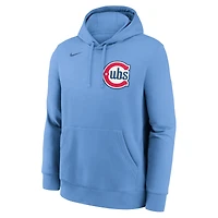 Sweat à capuche Nike Pete Crow-Armstrong Royal Chicago Cubs pour homme avec nom et numéro de joueur en molleton