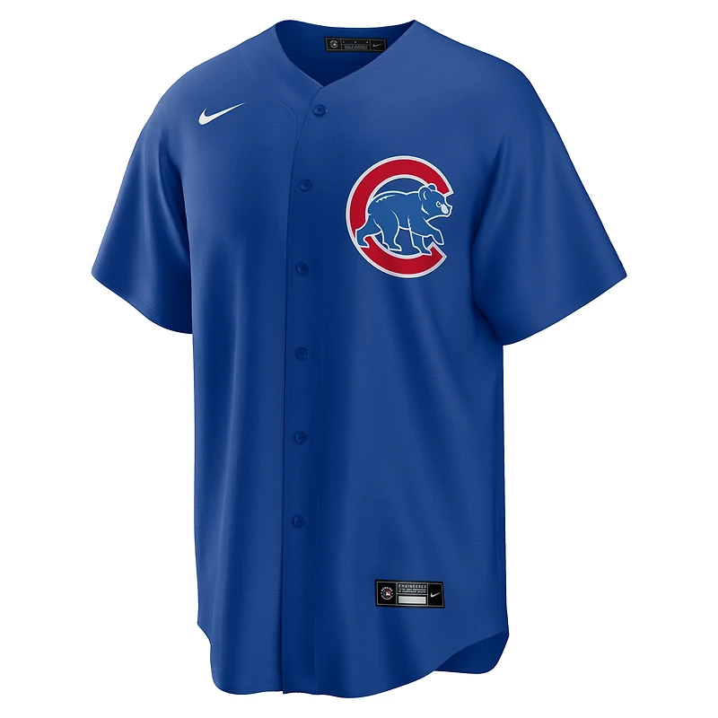 Maillot réplique alternatif Nike Pete Crow-Armstrong Royal des Chicago Cubs pour homme