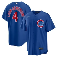 Maillot réplique alternatif Nike Pete Crow-Armstrong Royal des Chicago Cubs pour homme