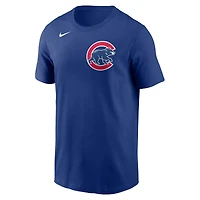 Men's Nike Pete Crow-Armstrong Royal Chicago Cubs Fuse Name & Number T-Shirt