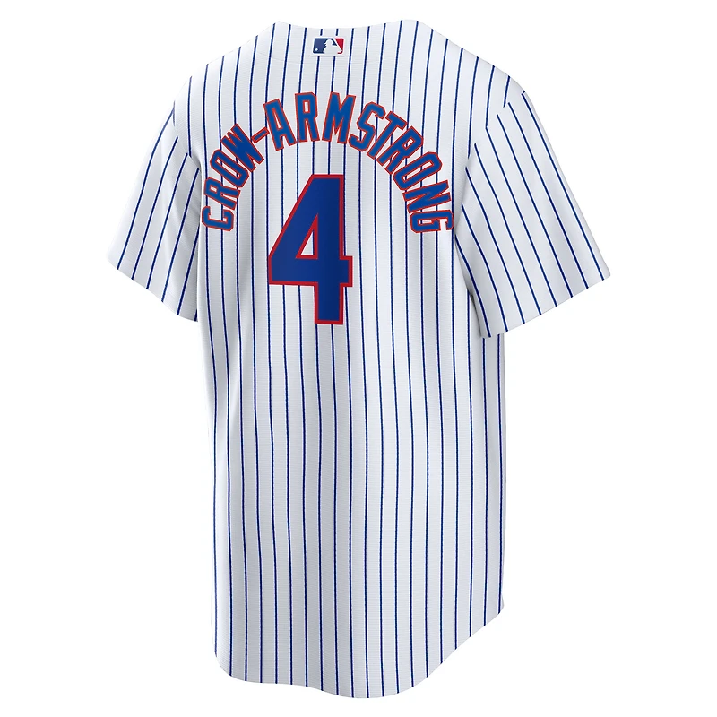 Maillot Nike Pete Crow-Armstrong Domicile Blanc des Chicago Cubs