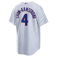 Maillot Nike Pete Crow-Armstrong Domicile Blanc des Chicago Cubs