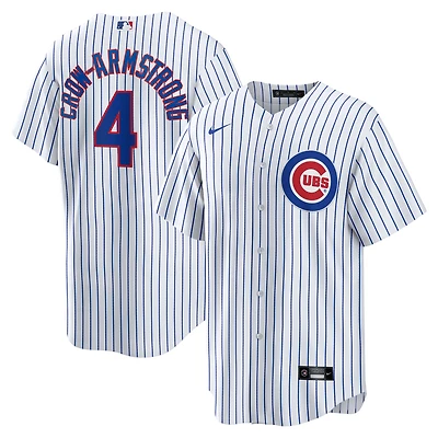 Maillot Nike Pete Crow-Armstrong Domicile Blanc des Chicago Cubs