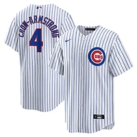Maillot Nike Pete Crow-Armstrong Domicile Blanc des Chicago Cubs