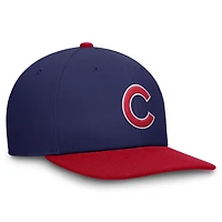 Men's Nike Royal/Red Chicago Cubs Pro Dri-FIT Snapback Hat