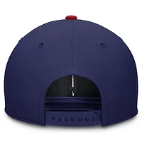 Men's Nike Royal/Red Chicago Cubs Pro Dri-FIT Snapback Hat