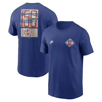 Men's Nike  Royal Chicago Cubs 150th Anniversary T-Shirt