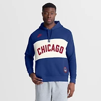 Sweat à capuche Nike Royal Chicago Cubs 1978 Cooperstown Collection Legacy Color-Block pour homme
