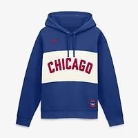 Men's Nike Royal Chicago Cubs 1978 Cooperstown Collection Legacy Color-Block Hoodie