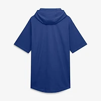 T-shirt à capuche Nike Royal Chicago Cubs pour homme, en mélange de trois matières, avec logo arqué.