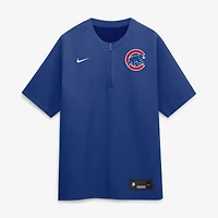 Men's Nike Royal Chicago Cubs Authentic Collection Dri-FIT Quarter-Zip Windshirt