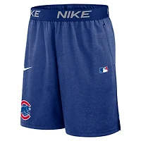 Short en tricot Nike Royal Chicago Cubs Authentic Collection Performance pour homme