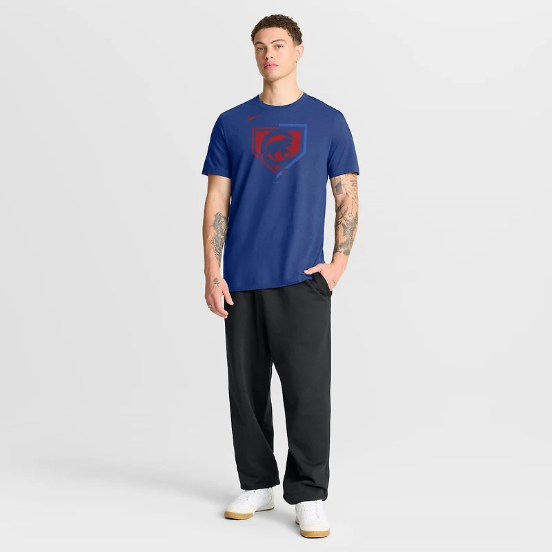 T-shirt Nike Royal Chicago Cubs Icon pour homme