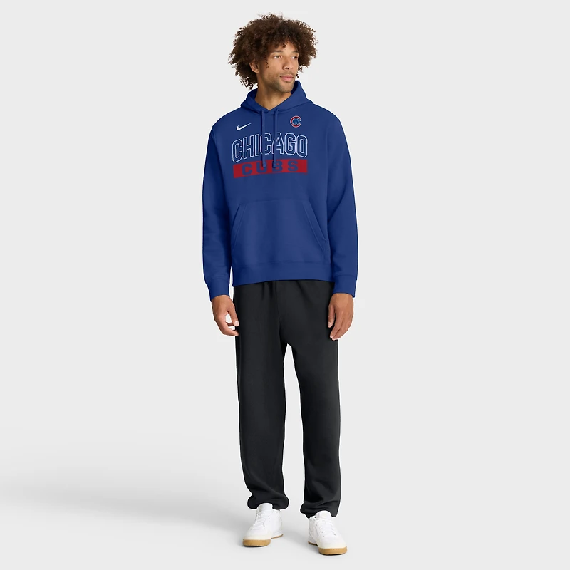 Men's Nike Royal Chicago Cubs Primetime Club Hoodie