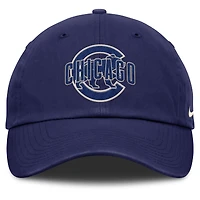 Casquette ajustable Nike Royal Chicago Cubs Statement Club pour homme