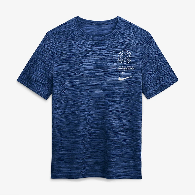 Men's Nike Royal Chicago Cubs Velocity Dri-FIT T-Shirt
