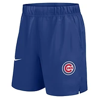 Short tissé Nike Royal Chicago Cubs Victory Dri-FIT pour homme