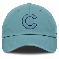 Casquette ajustable turquoise Nike Chicago Cubs pour homme, motif fête des pères