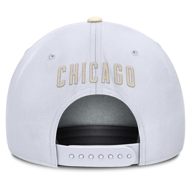 Men's Nike  White/Cream Chicago Cubs Pro Performance Snapback Hat