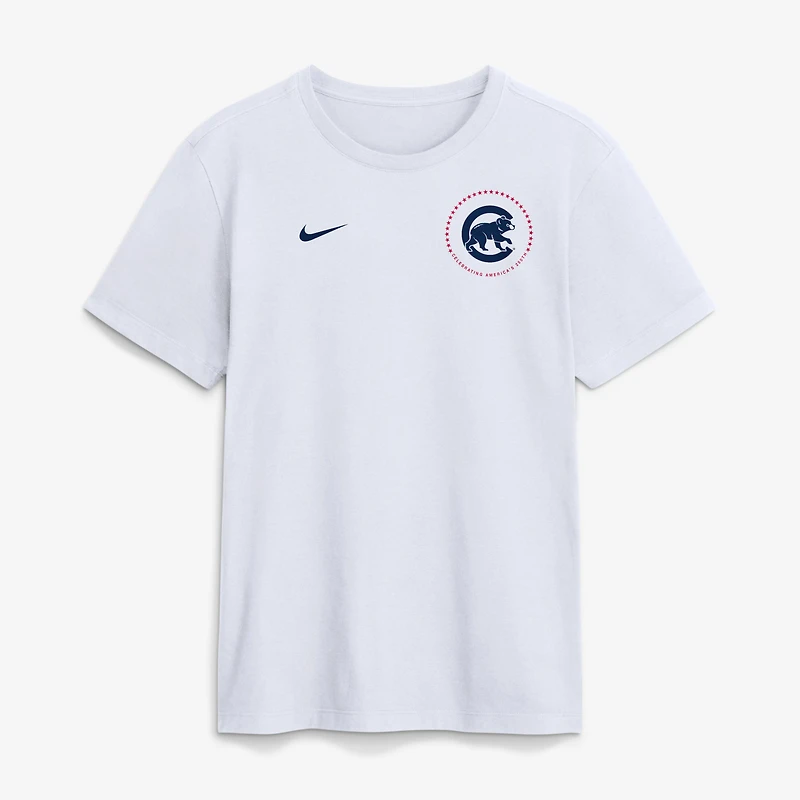 T-shirt Nike blanc pour homme