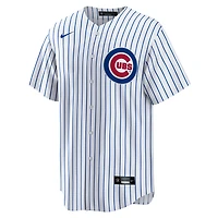 Maillot de l'équipe réplique domicile des Chicago Cubs Nike blanc pour homme