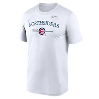 Men's Nike White Chicago Cubs Local Legend Practice Performance T-Shirt