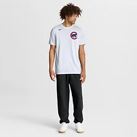 Men's Nike White Chicago Cubs New Legend Wordmark Dri-FIT T-Shirt