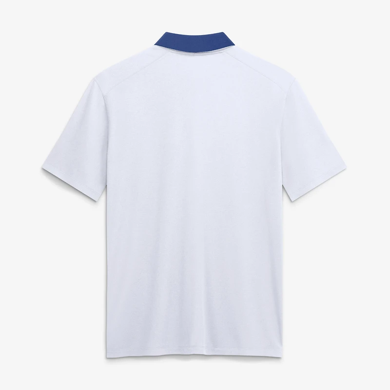 Men's Nike White Chicago Cubs Vapor Striped Dri-FIT Polo