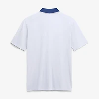 Men's Nike White Chicago Cubs Vapor Striped Dri-FIT Polo
