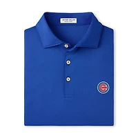 Polo de performance Peter Millar Royal Chicago Cubs Hugo pour homme