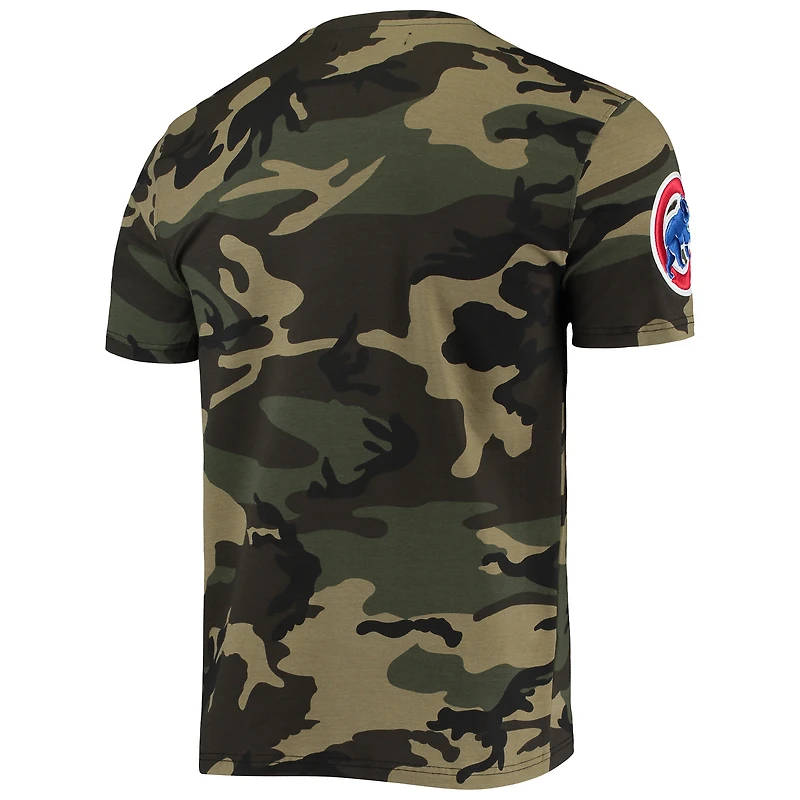 Men's Pro Standard Camo Chicago Cubs Team T-Shirt