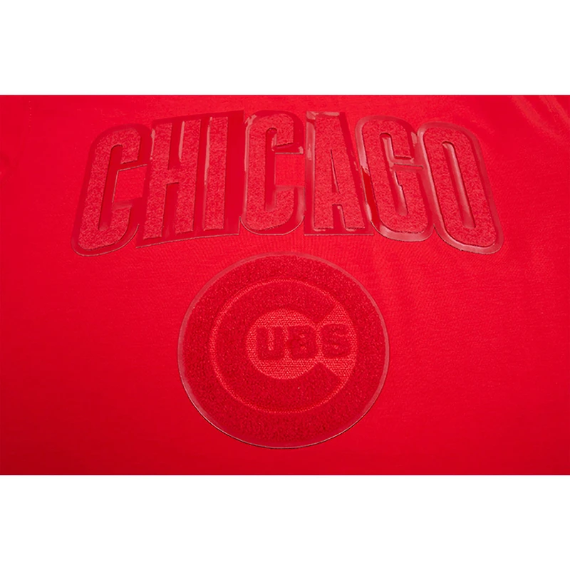 Men's Pro Standard Chicago Cubs Classic Triple Red T-Shirt